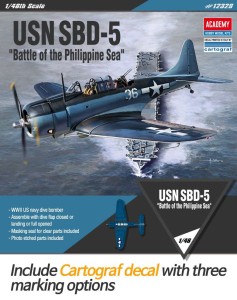 USN SBD-5 Battle of the Philippine Sea  1:48, Academy 12329, NA ZAMÓWIENIE