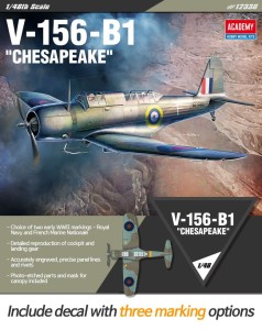 V-156-B1 Chesapeake   1:48, Academy 12330, NA ZAMÓWIENIE