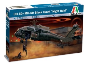 Helikopter UH - 60/MH - 60 BLACK HAWK 1:48, Italeri 2706