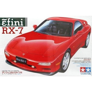 Samochód Mazda RX-7 ( Efiny RX-7 ) w 1:24 , Tamiya 24110
