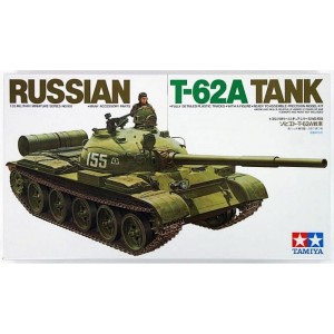 Radziecki czołg T-62A w skali 1:35, Tamiya 35108