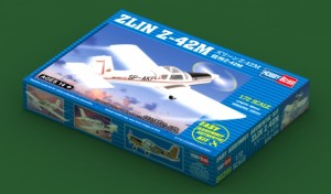 ZLIN Z-42M (polskie malowanie) 1:72 , Hobby Boss 80299