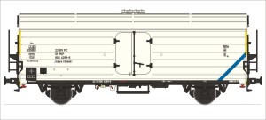 Wagon chłodnia Ichqrs H0-1:87 PKP ep.IVa, Tillig 502155
