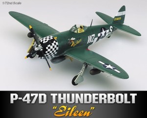 Myśliwiec P-47D Thunderbolt Eileen 1:72, Academy 12474, NA ZAMÓWIENIE