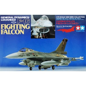 Myśliwiec Lockheed Martin F-16 Fighting Falcon w skali 1:72, Tamiya 60701