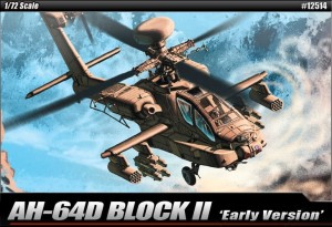 Helikopter AH-64D Block II Early Version 1:72, Academy 12514, NA ZAMÓWIENIE