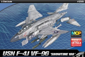 Myśliwiec F-4J Showtime 100 Seria MCP 1:72, Academy 12515, NA ZAMÓWIENIE
