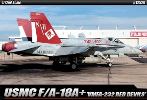 Myśliwiec USMC F/A-18+ VMFA-232 Red Devils 1:72, Academy 12520