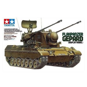 Zachodnio niemieckie samobieżne działo przeciwlotnicze Flakpanzer Gepard  w 1:35, Tamiya 35099