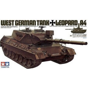 Zachodnio niemiecki  czołg Leopard A4 w 1:35, Tamiya 35112