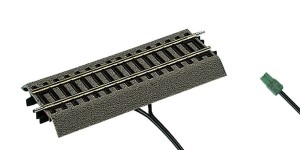 Tor prosty zasilający cyfrowy G1/2 115 mm H0-1:87 na nasypie, Roco 42517