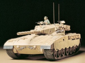 Izraelski czołg Merkava MBT w 1:35, Tamiya 35127