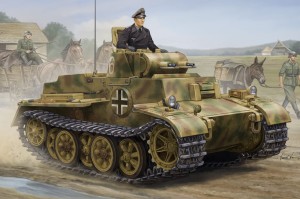 Czołg German Pzkpfw.I Ausf.F (VK1801) Late 1:35, Hobby Boss 83805