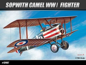 Samolot Sopwith Camel F.1 WWI Fighter 1:72, Academy 12447