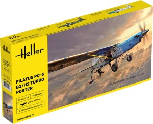 Samolot Pilatus PC-6 B2/H2 Turbo Porter 1:48, Heller 30410, NA ZAMÓWIENIE
