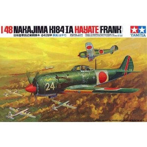 Japoński myśliwiec przechwytujący Nakajima Ki-84-Ia Hayate (Frank) w skali 1:48, Tamiya 61013