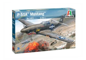 Myśliwiec P-51A Mustang 1:72, Italeri 1423