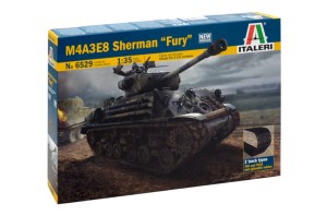 Czołg M4A3E8 SHERMAN "FURY" skala 1:35, Italeri 6529, NA ZAMÓWIENIE