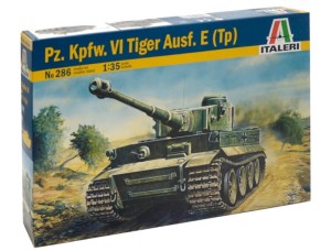 Niemiecki czołg Pz. Kpfw. VI Tiger Ausf. E/H1 skala 1:35, Italeri 0286