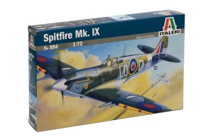 Myśliwiec Spitfire Mk.IX skala 1:72, Italeri 0094