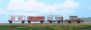 Zestaw 4 wagonów towarowych FS ep. III H0-1:87, ACME 45120, NA ZAMÓWIENIE 