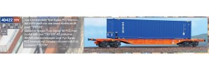 Wagon platforma Sgnss 60* z kontenerem 45* Triton H0-1:87 PCC Intermodal ep. V-VI, ACME 40422, NA ZAMÓWIENIE 