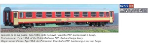 Wagon osobowy 1 klasy typ 139A H0-1:87 PKP ep. V, ACME 52770