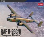 Bombowiec B-25C/D 1:48 RAF "European Theatre", Academy 12339