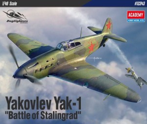 Samolot Yakovlev Yak-1 1:48 Battle of Stalingrad, Academy 12343