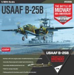 Bombowiec B-25B 1:48 The Battle of Midway 80th Anniversary, Academy 12336