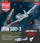 Bombowiec nurkujący USN SBD-3 1:48 The Battle of Midway 80th Anniversary, Academy 12345, NA ZAMÓWIENIE