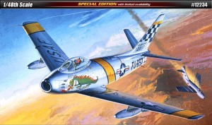 Samolot USAF F-86F The Huff 1:48, Academy 12234