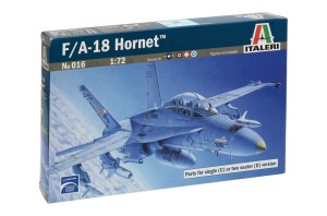 Myśliwiec F/A-18 HORNET wer. C/D WILD WEASEL w 1:72, Italeri 0016
