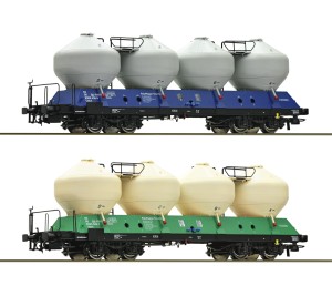 Wagony silosy typu Uacs H0-1:87 ZSSK ep. VI, Roco 77003