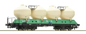 Wagon silos typu Uacs H0-1:87 ZSSK ep. VI z zestawu 77003, Roco 77003_2