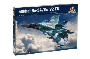 Myśliwiec-bombowiec Sukhoi Su-34 / Su-32 FN w 1:72, Italeri 1379