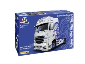 Mercedes-Benz ACTROS MP4 Giga Space Show Truck 1:24, Italeri 3935, NA ZAMÓWIENIE