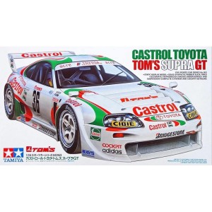 Samochód Toyota Tom Supra "Castrol" GT 1:24, Tamiya 24163