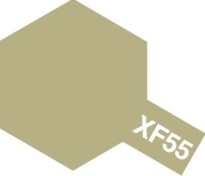 Farba akrylowa XF-55 Tamiya Flat Deck Tan 10 ml, Tamiya 81755
