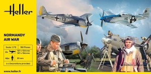 Zestaw Normandy Air War w 1:72, Heller 50329, NA ZAMÓWIENIE