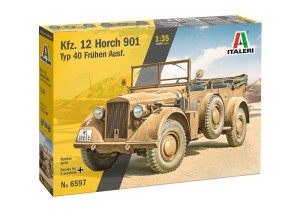 Samochód Kfz.12 Horch 901 typ 40 Frühen Ausf. 1:35, Italeri 6597, NA ZAMÓWIENIE