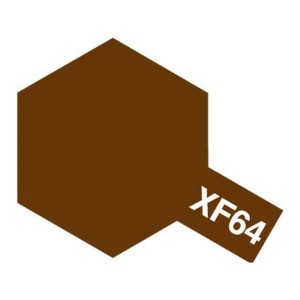 Farba akrylowa XF-64 Tamiya Flat Red Brown 10 ml, Tamiya 81764