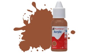 Farba Humbrol Acrylic 70 Brick Red Matt, DB0070