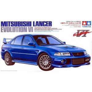 Samochód Mitsubishi Lancer Evolution VI w 1:24 , Tamiya 24213
