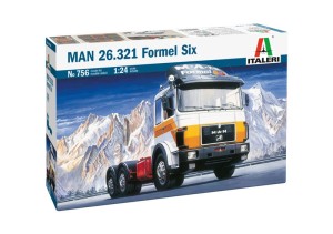 MAN 26.321 Formel Six 1:24, Italeri 0756, NA ZAMÓWIENIE