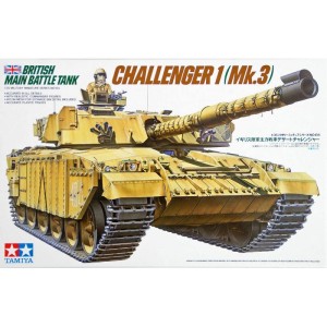 Czołg brytyjski British MBT Challenger 1 (Mk.3)  w 1:35, Tamiya 35154, NA ZAMÓWIENIE