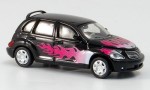 Chrysler PT Cruiser, czarny/dekor 2006 r., skala H0-1:87, Ricko 38661