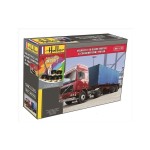 Volvo F12-20 Globetrotter 1:32 z klejem, farbami i pędzlem, Heller 57702