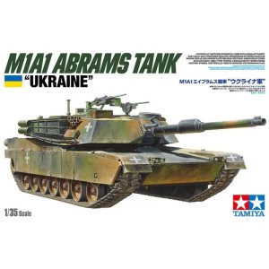 Czołg M1A1 Abrams Tank "Ukraine" w 1:35, Tamiya 25216