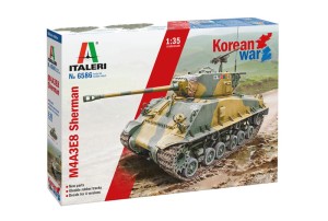 Czołg Sherman M4A3E8 1:35 Korean War, Italeri 6586